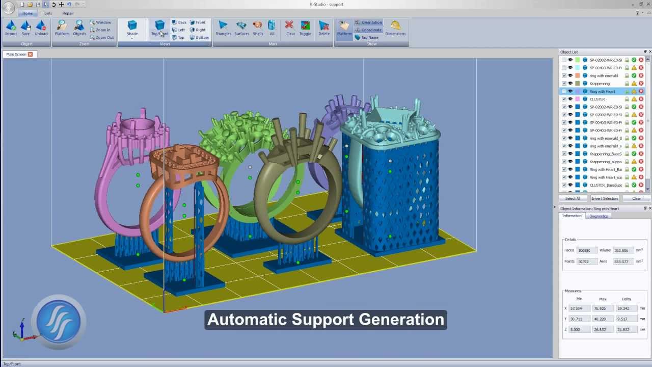 Fruity Lyrical sensor K-Studio: Kevvox Offers Free Demo Software for Its DLP Printers