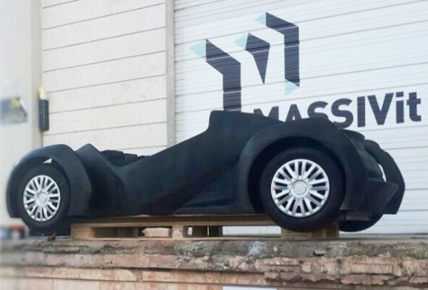 3D printed Strati car