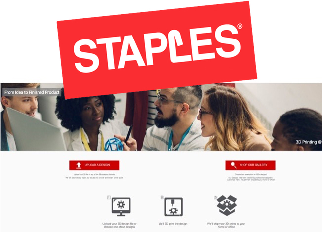 Staples' New Sculpteo-Powered Online 3D Printing Service Launches 