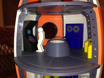 3D_printed_rocket benjamin astronaut