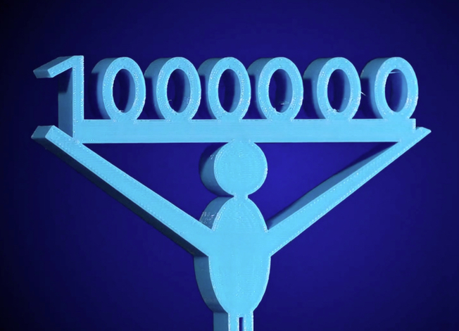 MakerBot Thingiverse  Celebrates 1 Million Uploads to their 