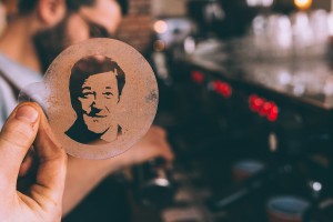 Stephen Fry Stencil - UK Coffee Week - Robox 3D printer