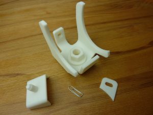 Figure 4: Typical 3D printed mouldings to be used as templates for the project phase and measuring equipment