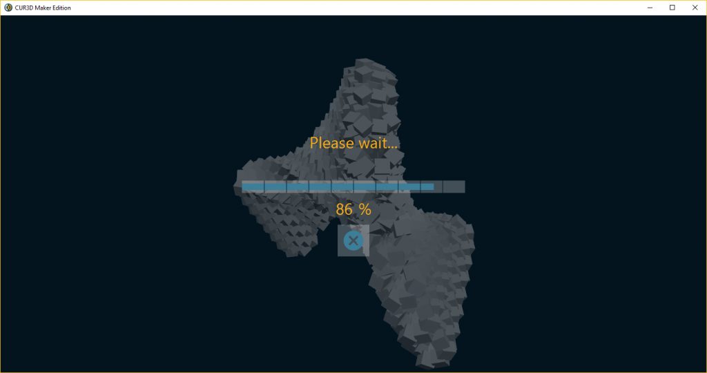 Lay back and wait some seconds.