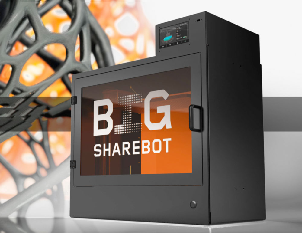 Sharebot presents BIG, new large format resin 3D