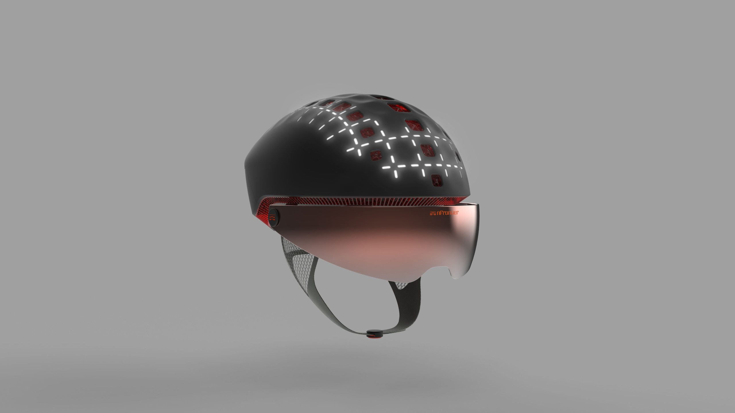 PYLO: New bike helmet featuring an airbag, a 360° surround safety system  and a 3D-knitted inlay
