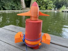 YouTuber 3D-printed underwater scooter