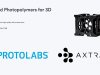 Axtra3D and Protolabs scale high-speed SLA portfolio with four materials